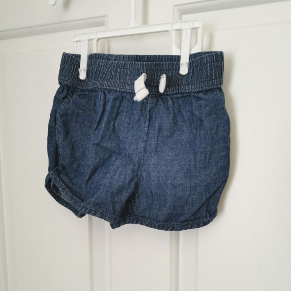 3/$12 George Girls denim shorts size 3